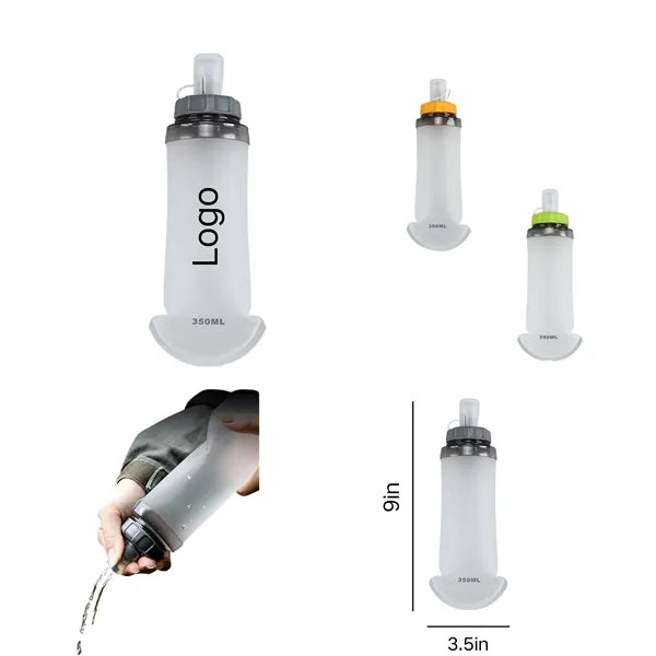 TPU Foldable Sports Water Bottle