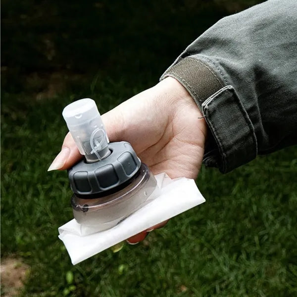 TPU Foldable Sports Water Bottle