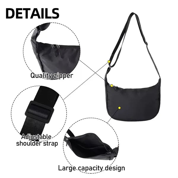 Lightweight Shoulder Bag Casual Crossbody Purse