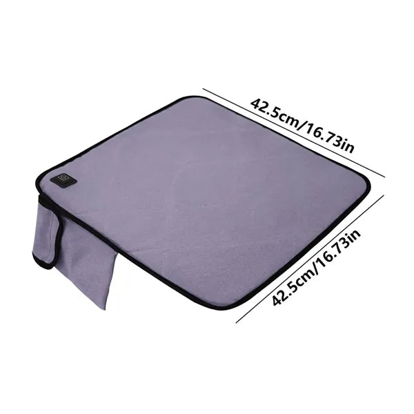 Portable USB Heated Lap Blanket & Seat Pad