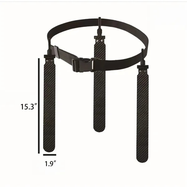 Flag Football Belts With 3 Detachable Pull Flags Set