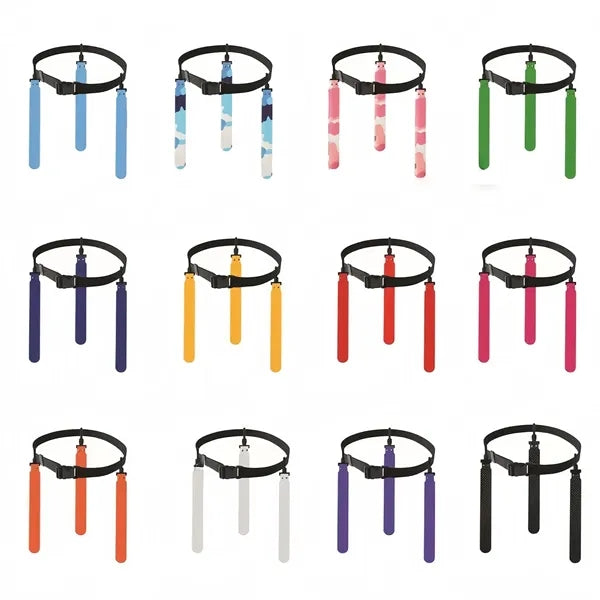 Flag Football Belts With 3 Detachable Pull Flags Set
