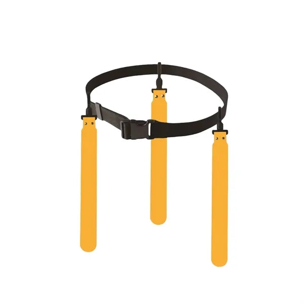 Flag Football Belts With 3 Detachable Pull Flags Set