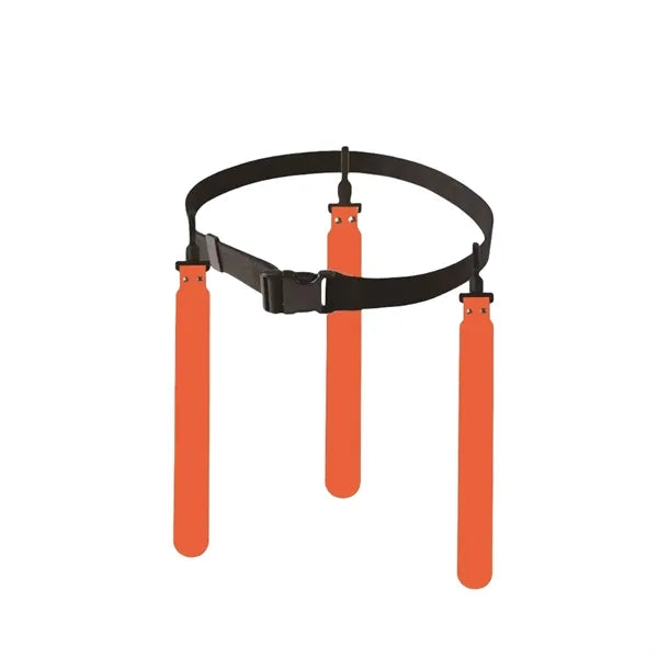 Flag Football Belts With 3 Detachable Pull Flags Set