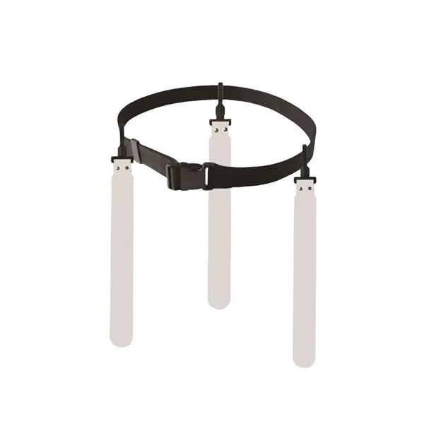 Flag Football Belts With 3 Detachable Pull Flags Set