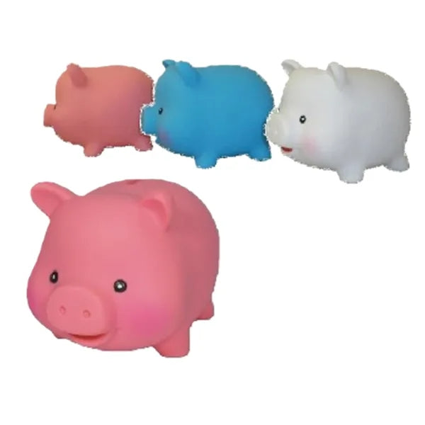 Rubber Bank With Coin Slot and Removable bottom Disk