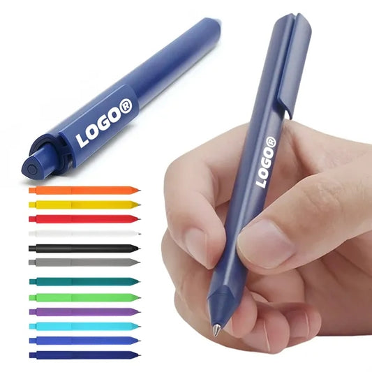Retractable Triangle Gel Pen Quick Dry Signature Pen