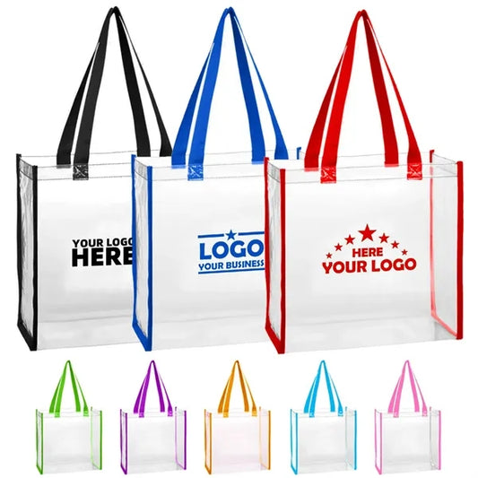 Clear Plastic Tote Bag