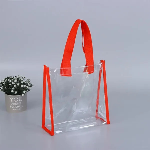 Clear Plastic Tote Bag