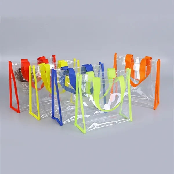 Clear Plastic Tote Bag