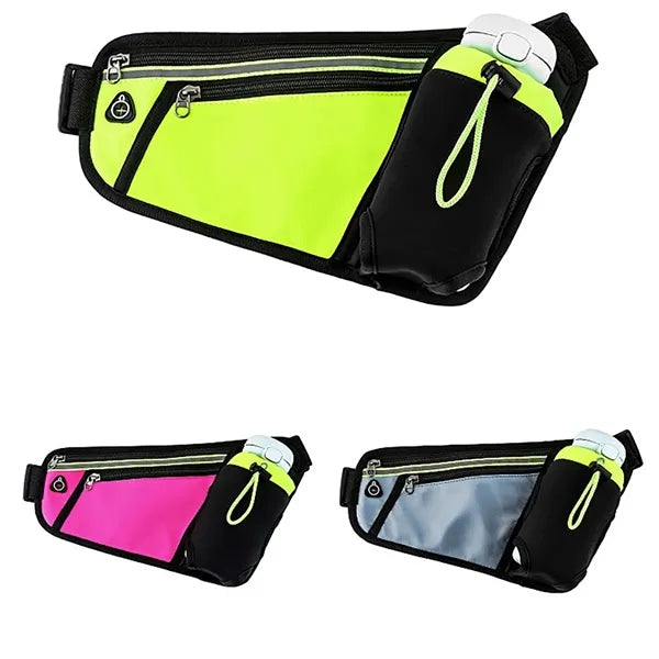 Running Waist Pack With Water Bottle Holder