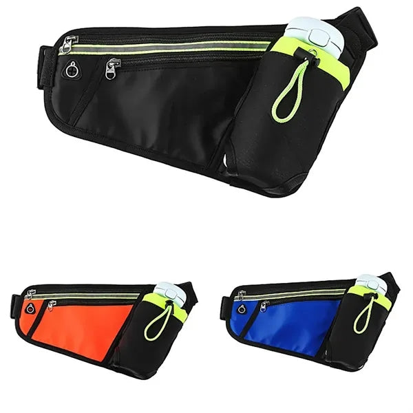 Running Waist Pack With Water Bottle Holder