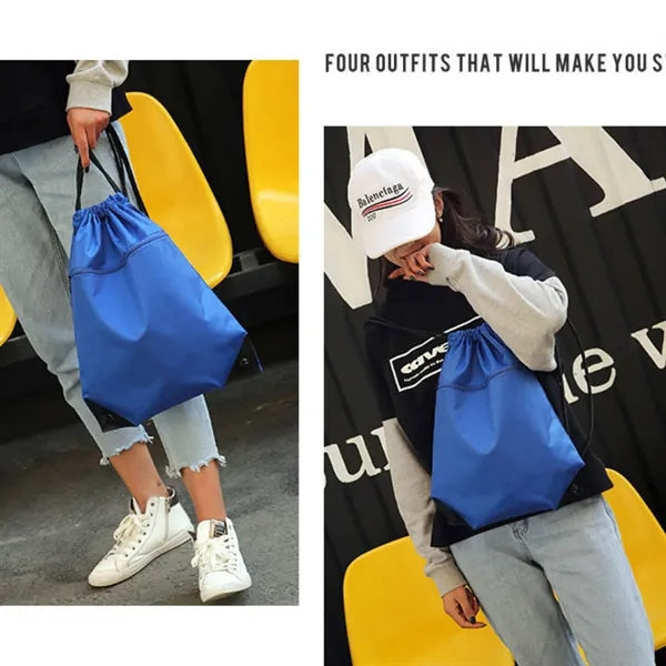 Waterproof Drawstring Bags Sports Backpack Free Shipping