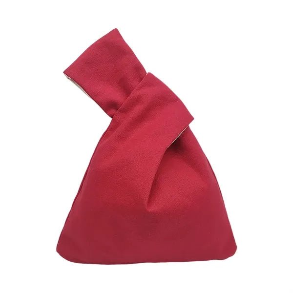 Cotton Wristlet Bag