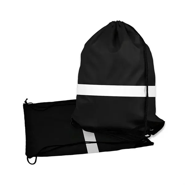 Outdoor Reflective Drawstring Bag