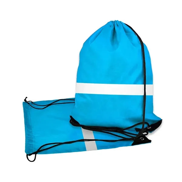Outdoor Reflective Drawstring Bag