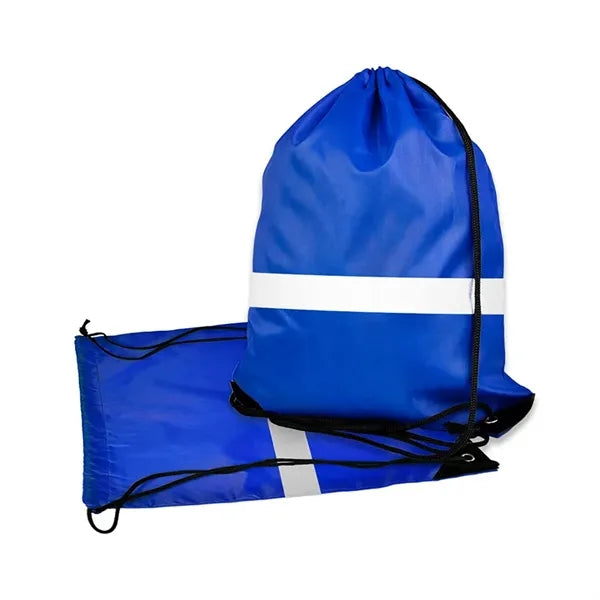 Outdoor Reflective Drawstring Bag