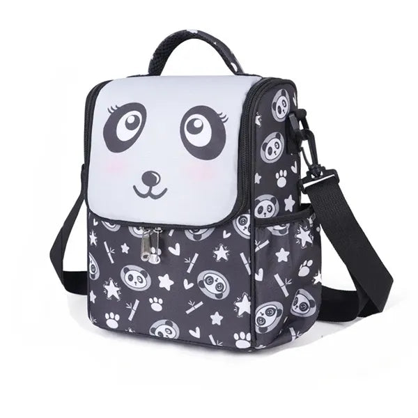 Cute Cartoon Animal Faces Lunch Bag