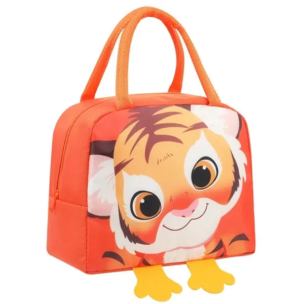 Cute Cartoon Animal Faces Cooler Bag