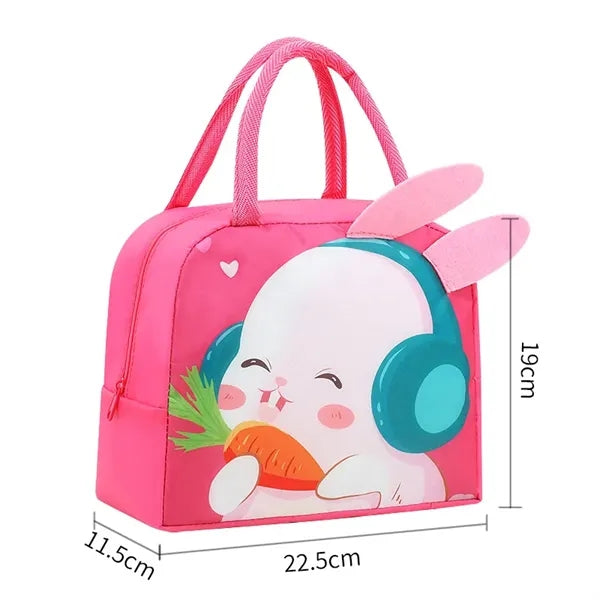 Cute Cartoon Animal Faces Cooler Bag