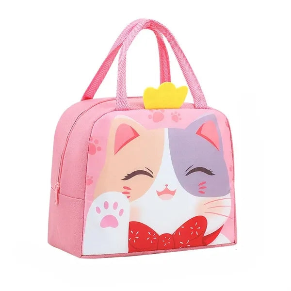 Cute Cartoon Animal Faces Cooler Bag