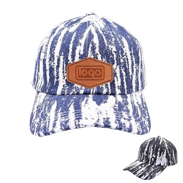Tie Dye Printed Baseball Cap