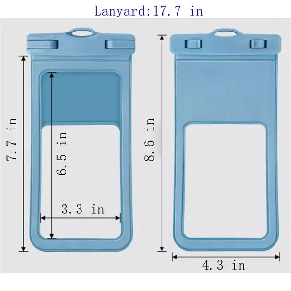 Waterproof Phone Pouch for Beach Use