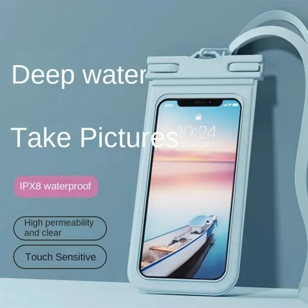 Waterproof Phone Pouch for Beach Use