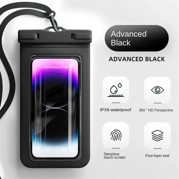 Waterproof Phone Pouch for Beach Use