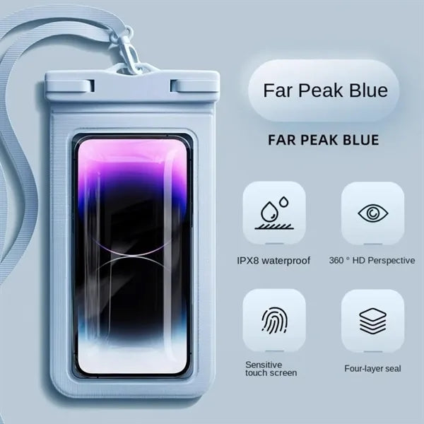Waterproof Phone Pouch for Beach Use
