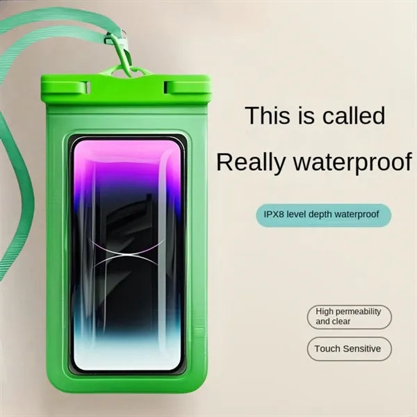 Waterproof Phone Pouch for Beach Use