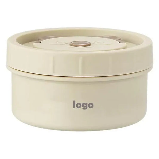 Dual-Material PP Exterior Stainless Interior Lunch Tote