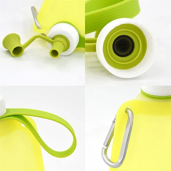 550ML Collapsible Silicone Water Bottle