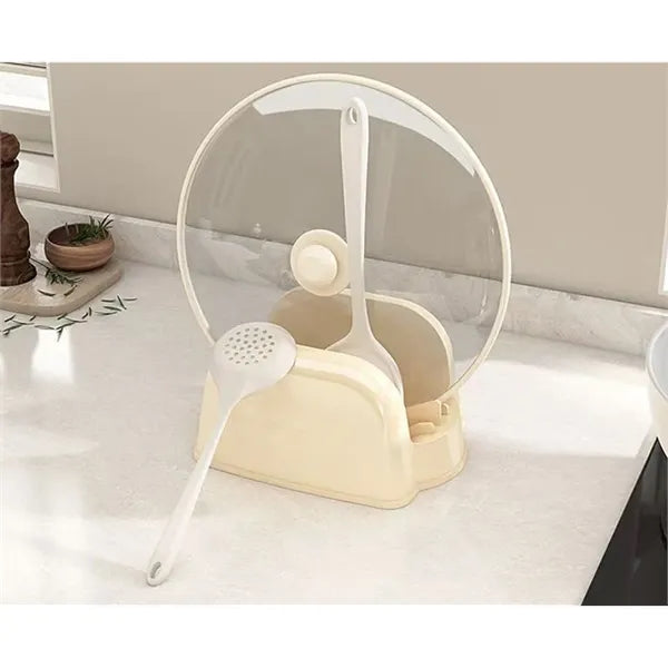 Plastic Pot Lid Holder Rack For Kitchen