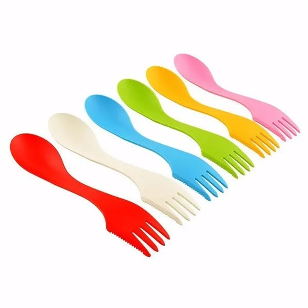 Multifunction Candy PP Knife Spork