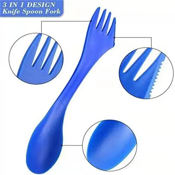 Multifunction Candy PP Knife Spork