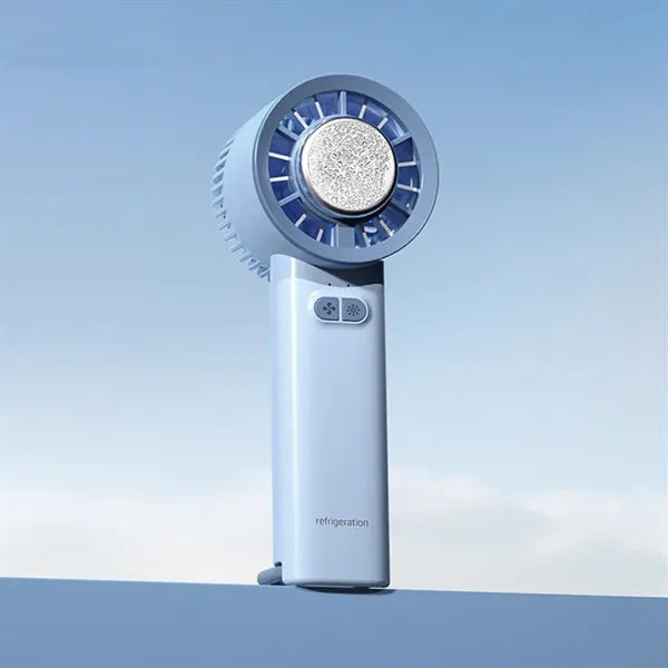 Handheld Portable Ice Pack Refrigeration Fan