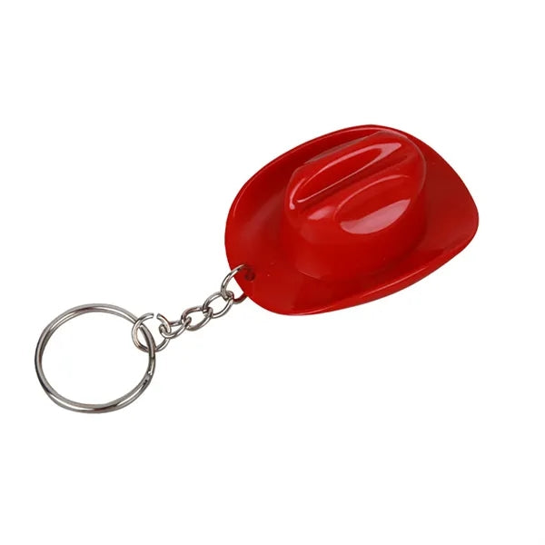 Cowboy Hat Keychain With Built-in Bottle Opener