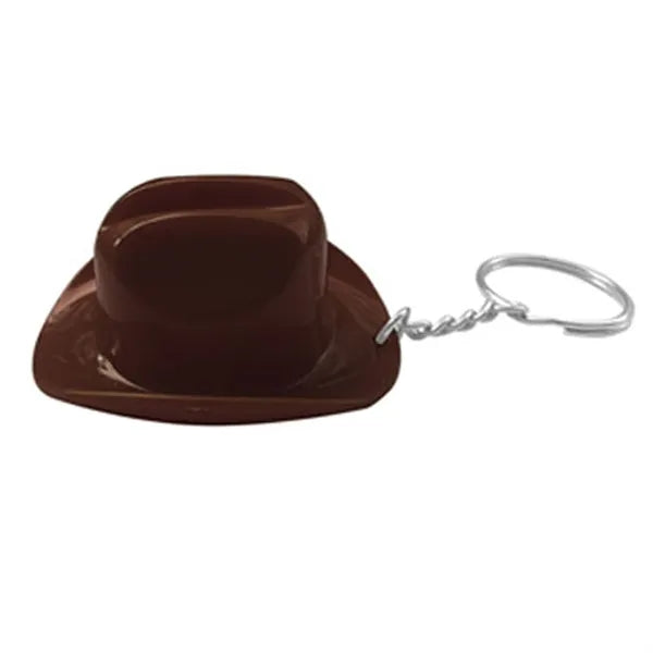 Cowboy Hat Keychain With Built-in Bottle Opener