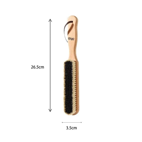 Long Handle Wooden Bristle Brush