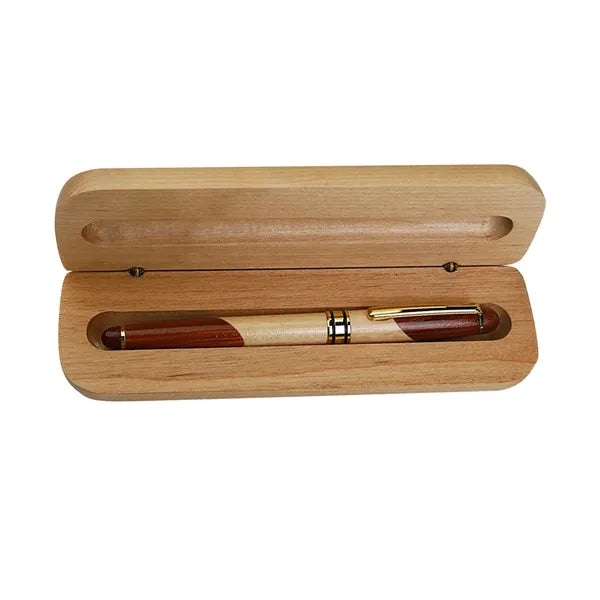 The vintage pen case for wooden fountain pens