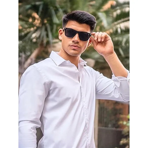 Solid Color PC Frame Sunglasses