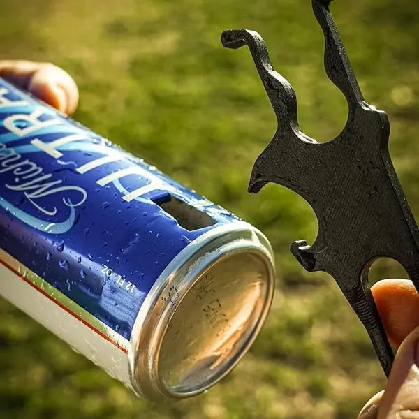 Cigar Holder Beer Opener Ball Marker in 1 Magnetic Golf Tool