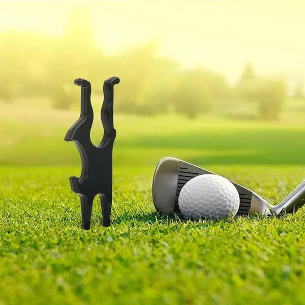 Cigar Holder Beer Opener Ball Marker in 1 Magnetic Golf Tool
