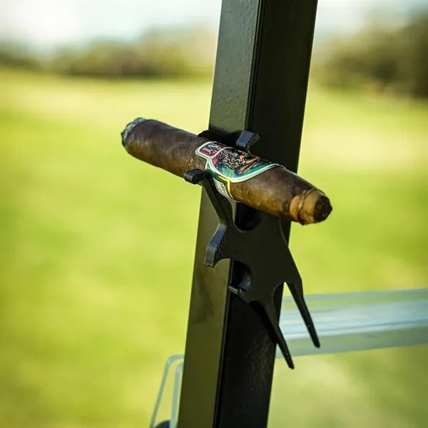 Cigar Holder Beer Opener Ball Marker in 1 Magnetic Golf Tool