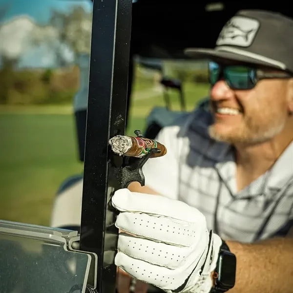 Cigar Holder Beer Opener Ball Marker in 1 Magnetic Golf Tool
