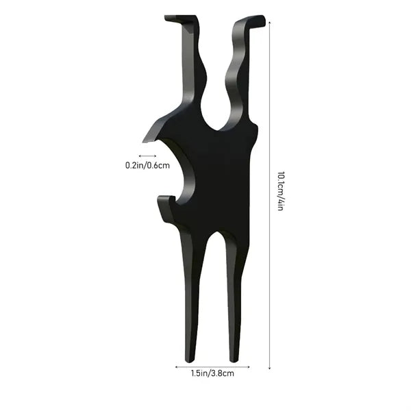 Cigar Holder Beer Opener Ball Marker in 1 Magnetic Golf Tool