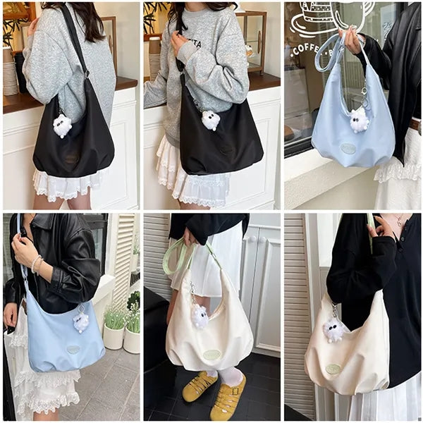 Tote Bag Shopping Grocery Canvas Crossbody Hobo Handbag "