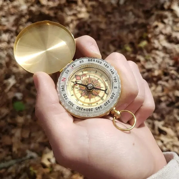 Metal Glow In Night Survival Compass