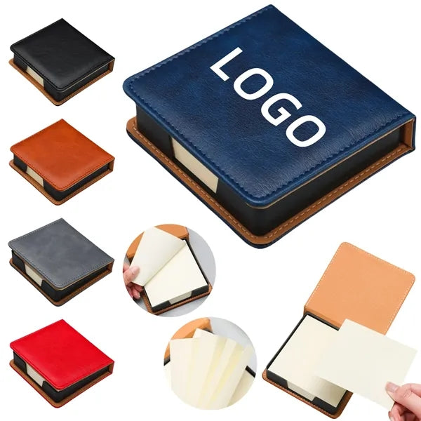 PU Leather Note Storage Box